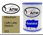 Preview: Mitsubishi, Caffe Latte Metallic, S23: 500ml Lackdose, von ATW Autoteile West.